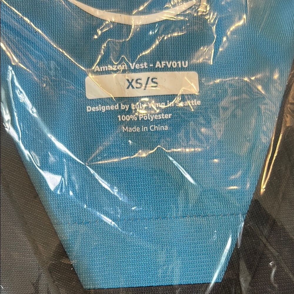 Amazon DSP / Flex Delivery Driver reflective Safety Vest blue XS /S - Picture 3 of 7